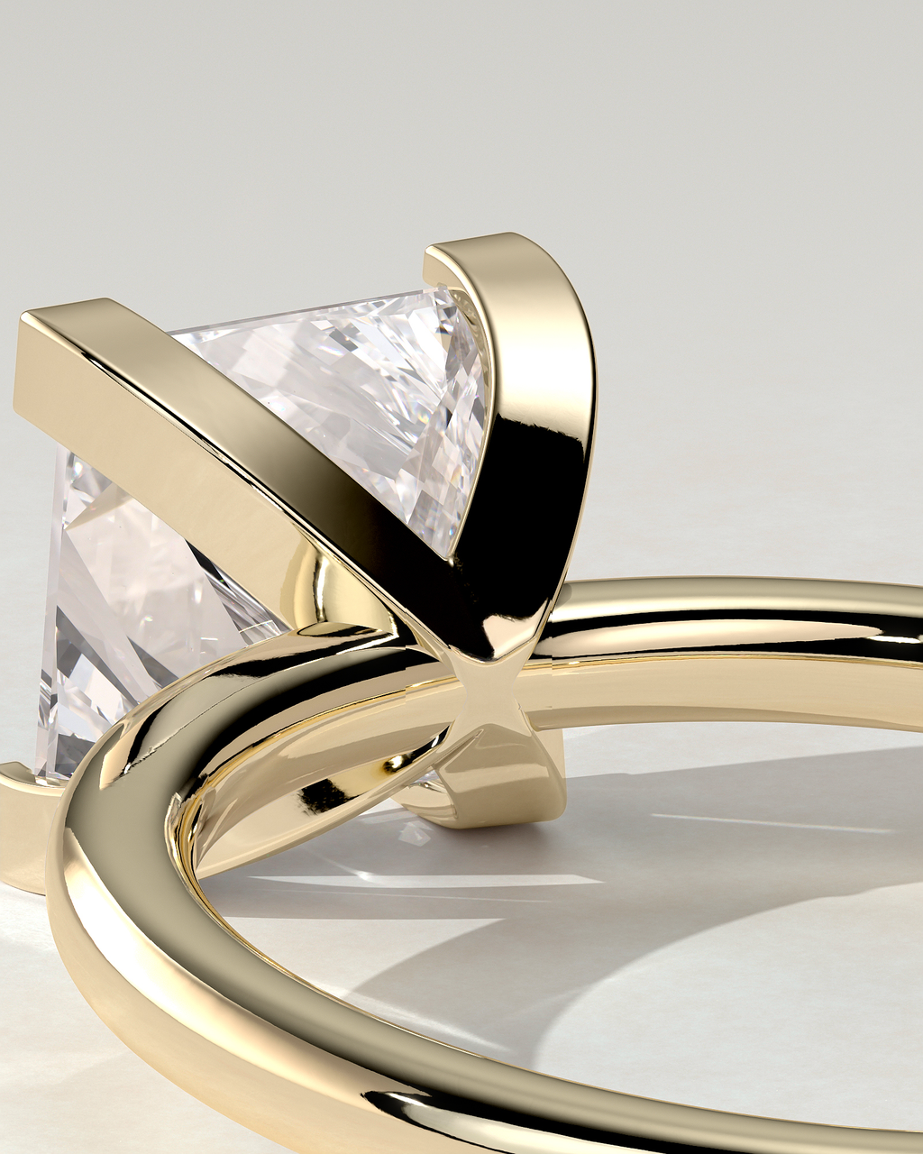Glinda Solitaire Princess Ring