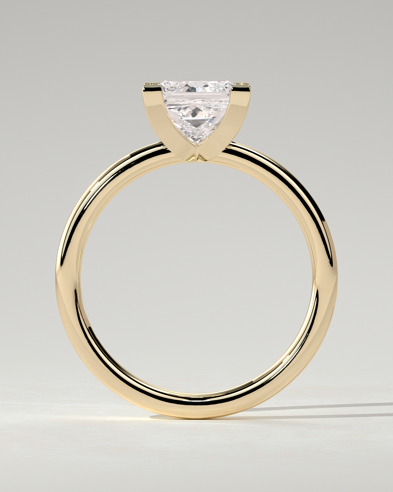 Glinda Solitaire Princess Ring