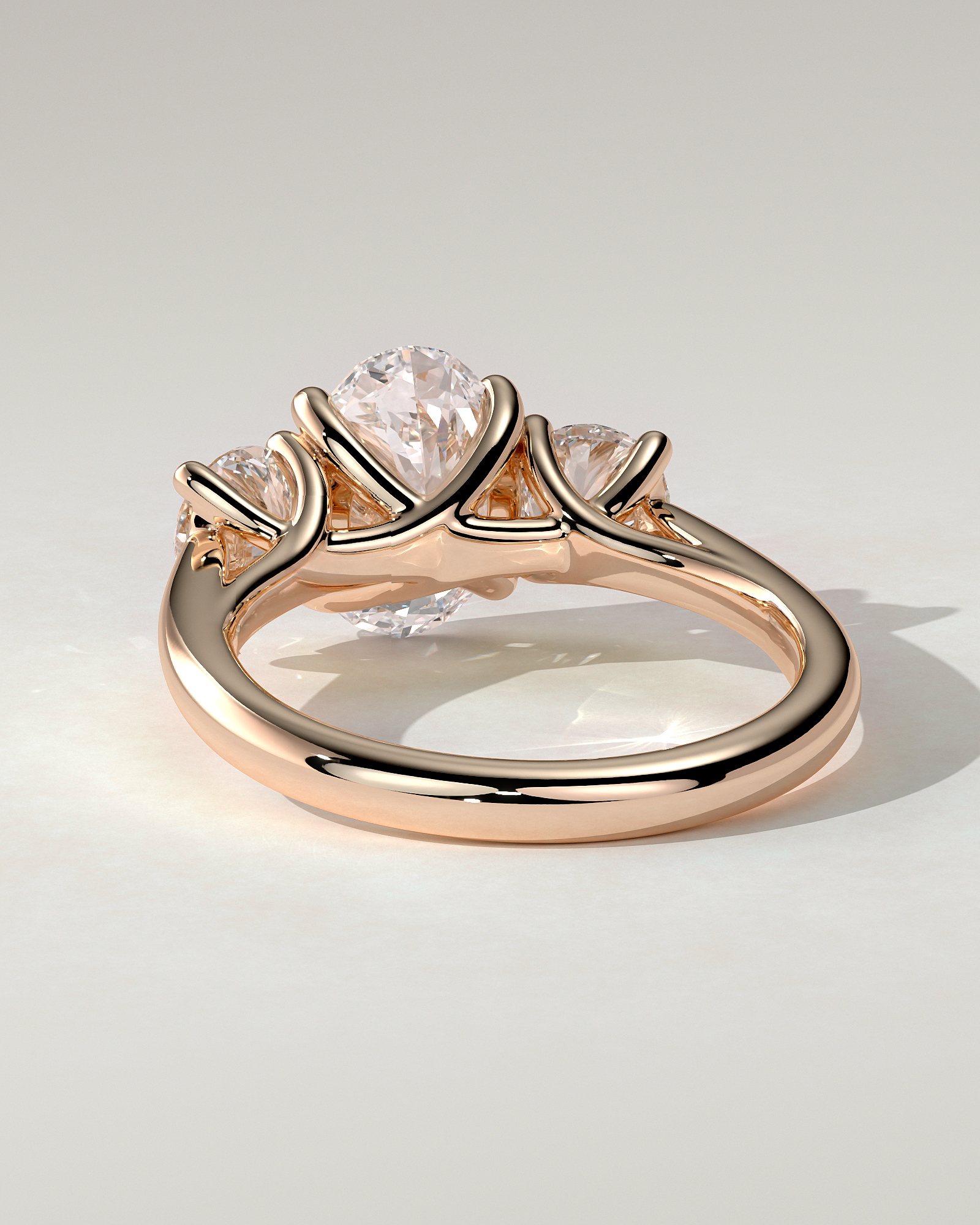 Grace Trilogy Oval Ring