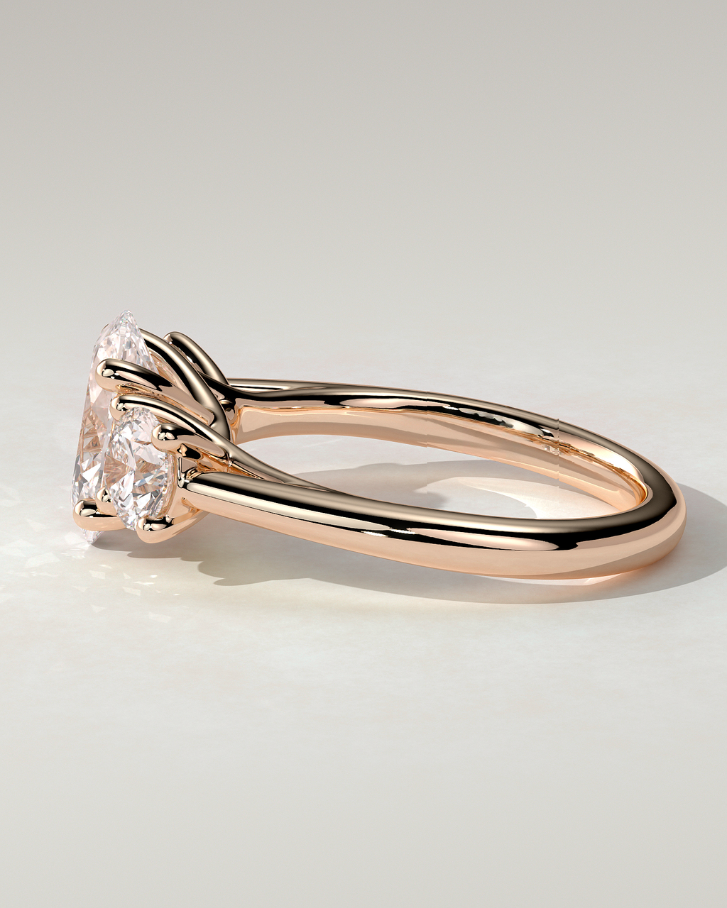 Grace Trilogy Oval Ring