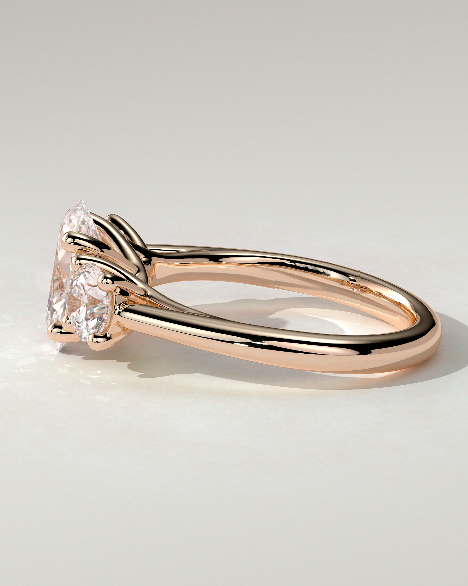 Grace Trilogy Oval Ring