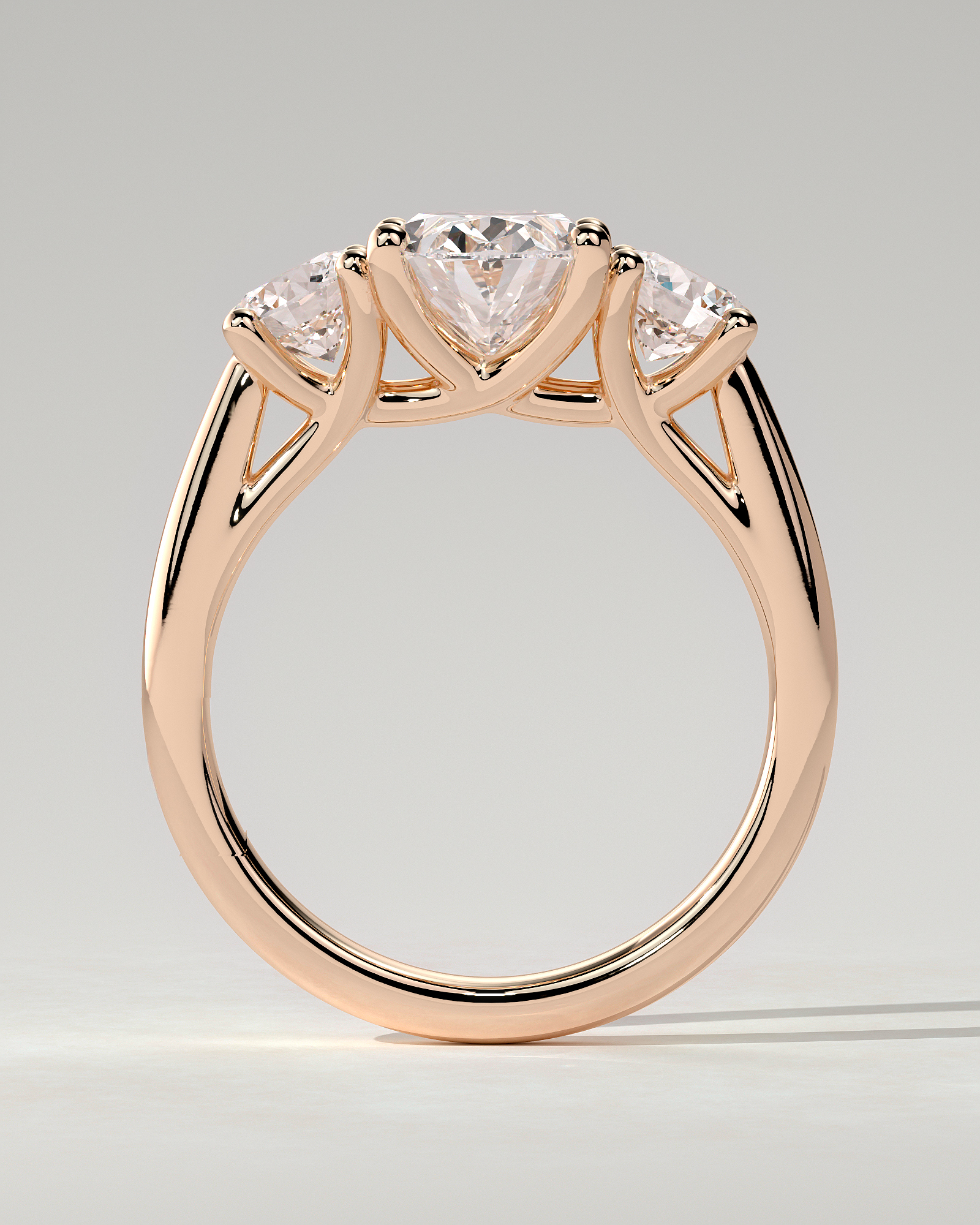 Grace Trilogy Oval Ring
