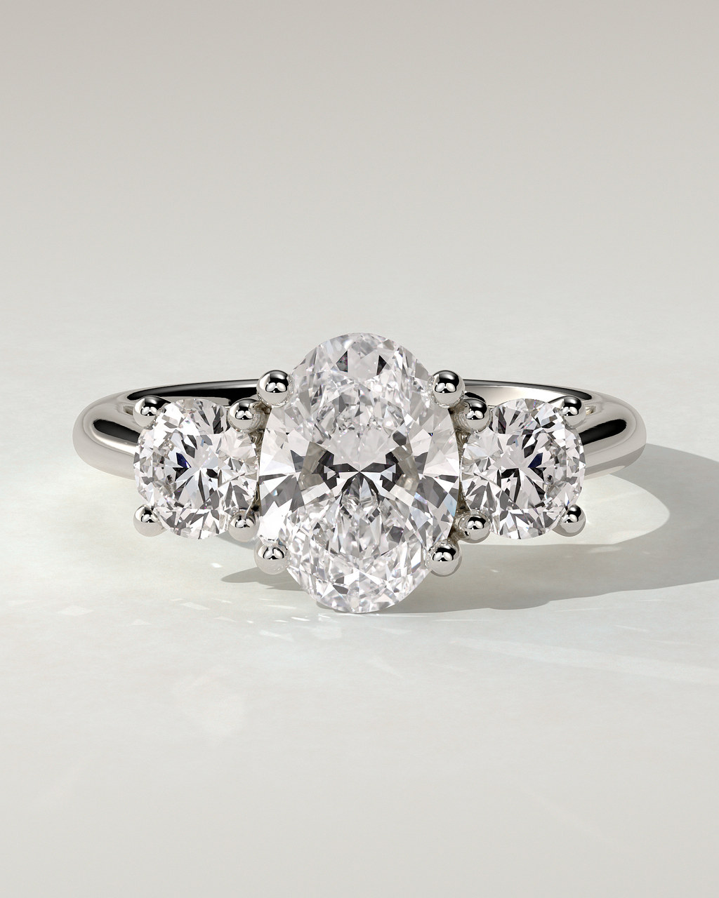 Grace Trilogy Oval Ring