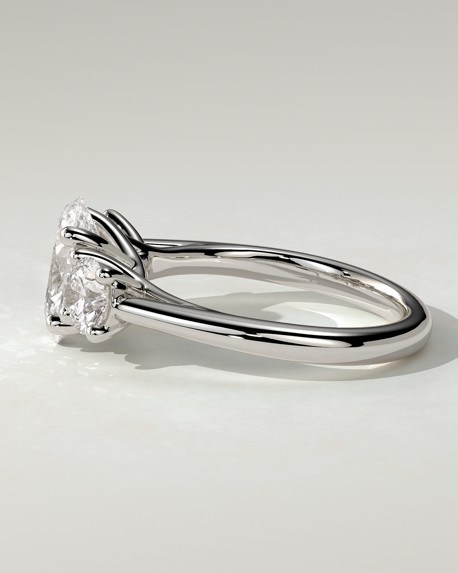 Grace Trilogy Oval Ring