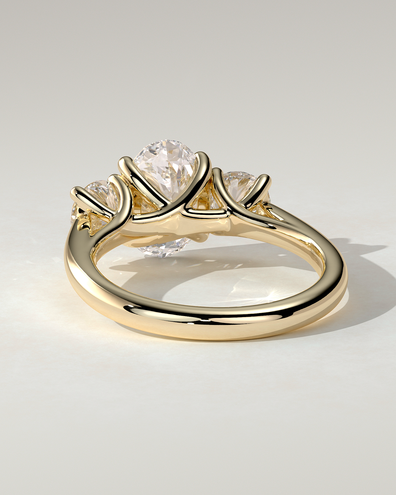 Grace Trilogy Oval Ring