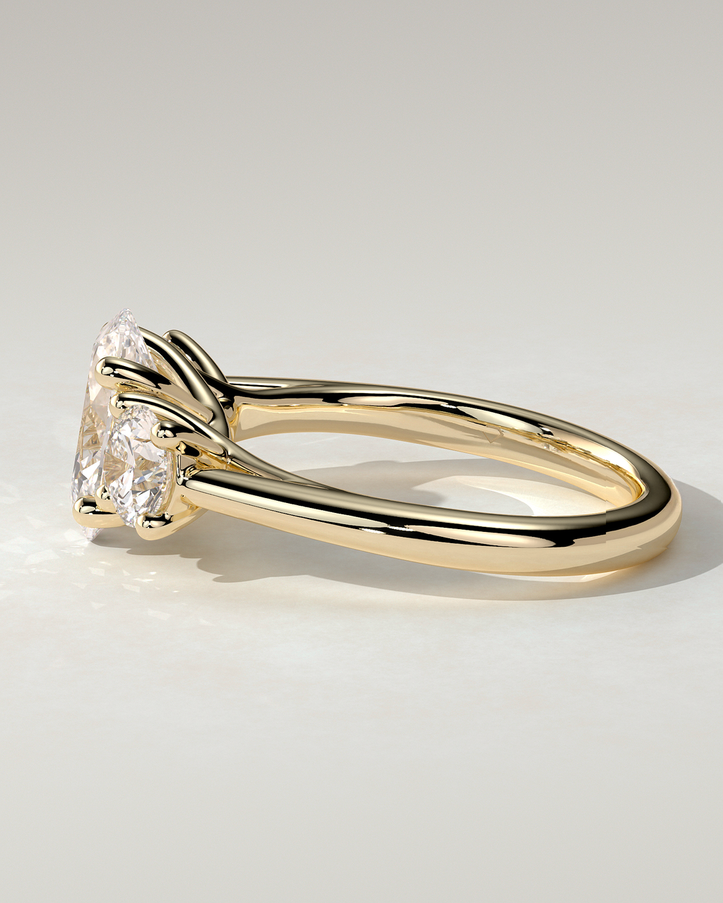 Grace Trilogy Oval Ring