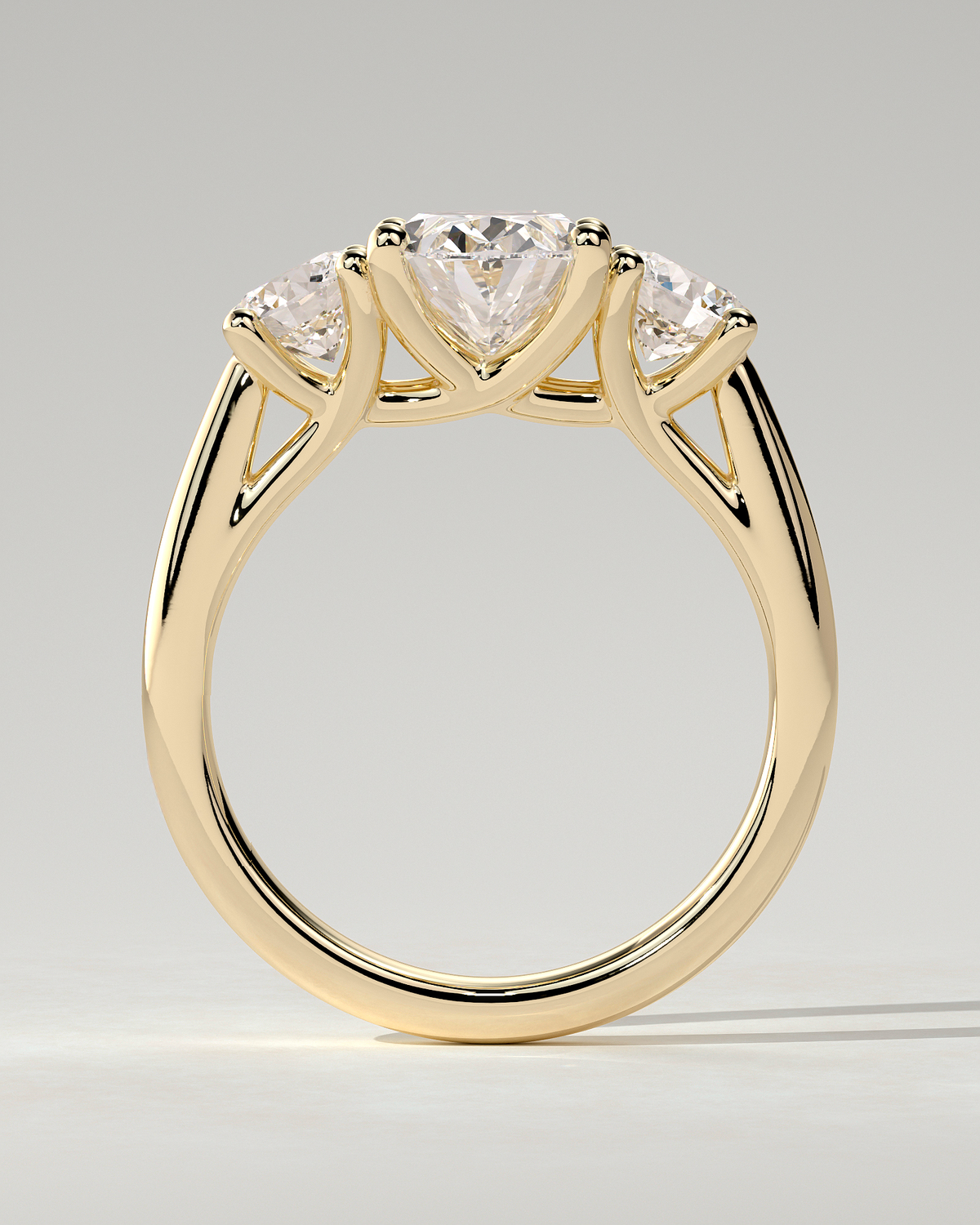 Grace Trilogy Oval Ring