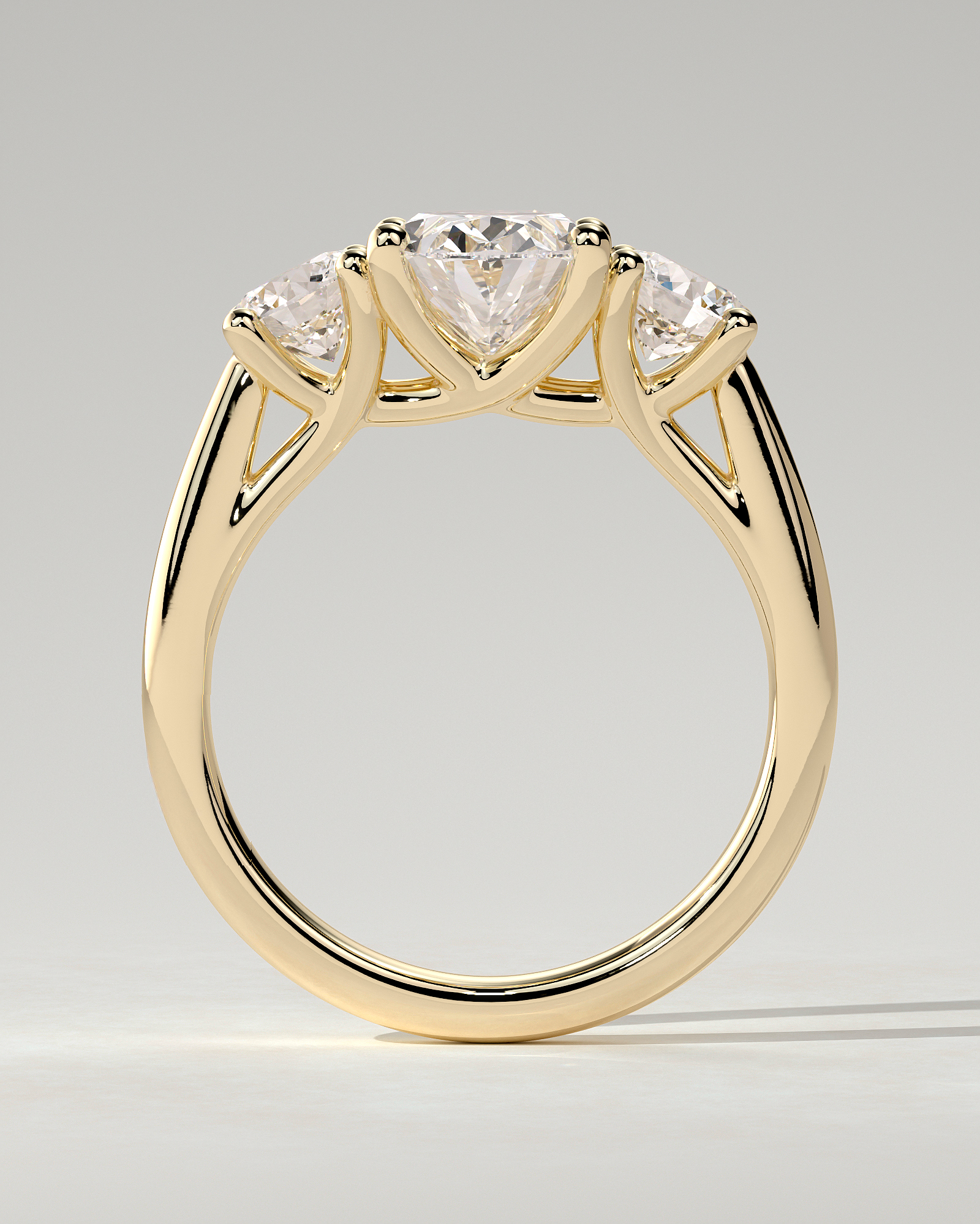 Grace Trilogy Oval Ring