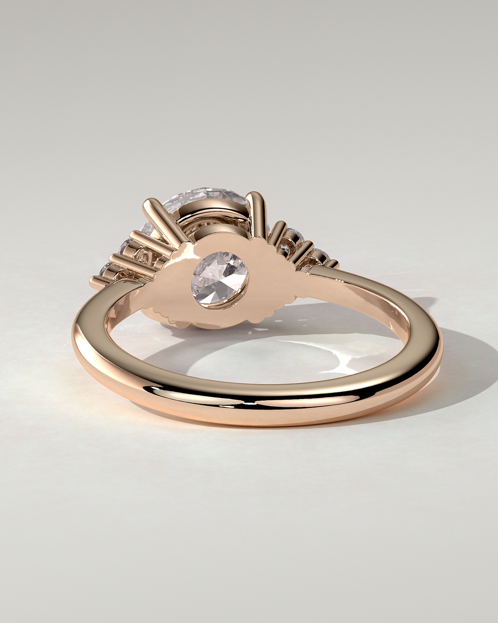 Greta Solitaire Round Ring
