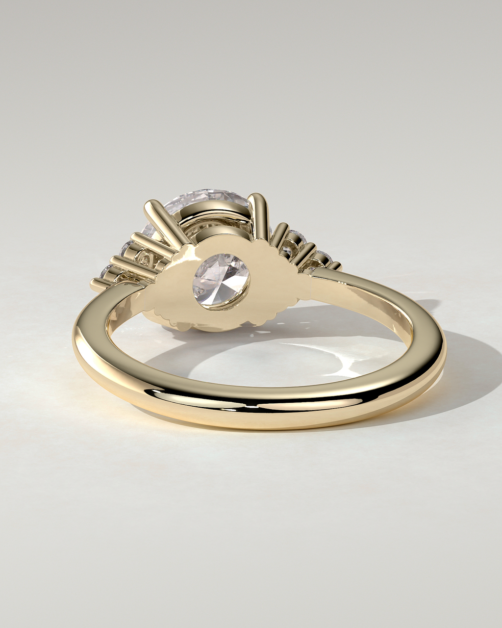 Greta Solitaire Round Ring