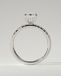 Gwyneth Solitaire Emerald Ring