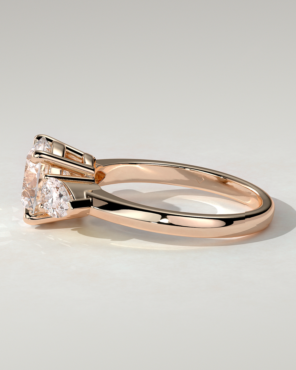 Halle Trilogy Round Ring
