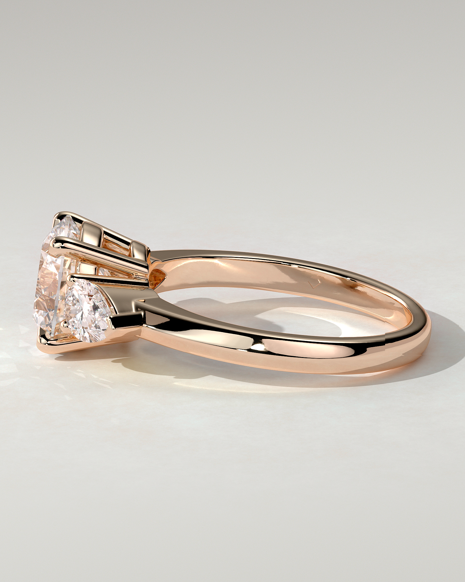 Halle Trilogy Round Ring