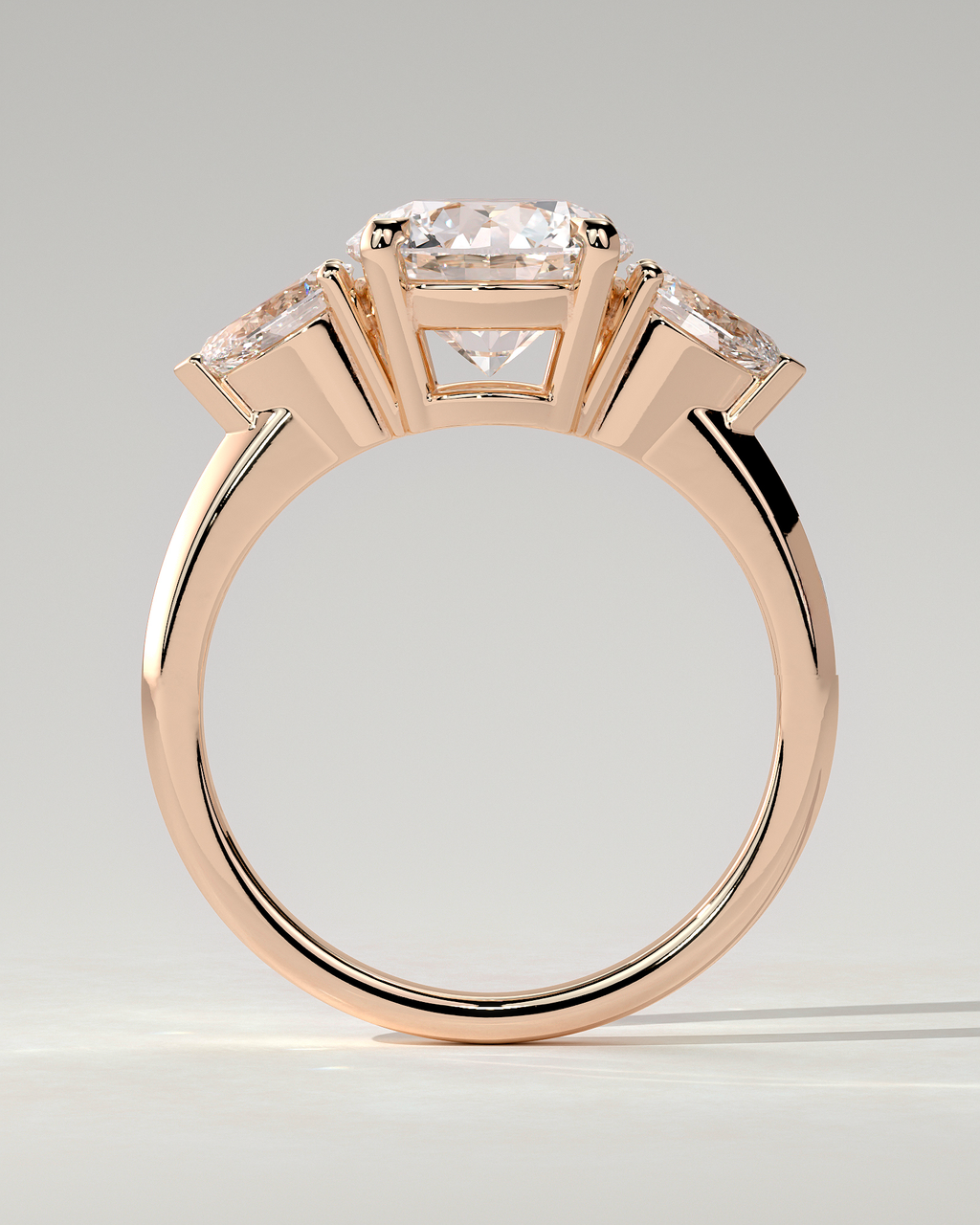 Halle Trilogy Round Ring