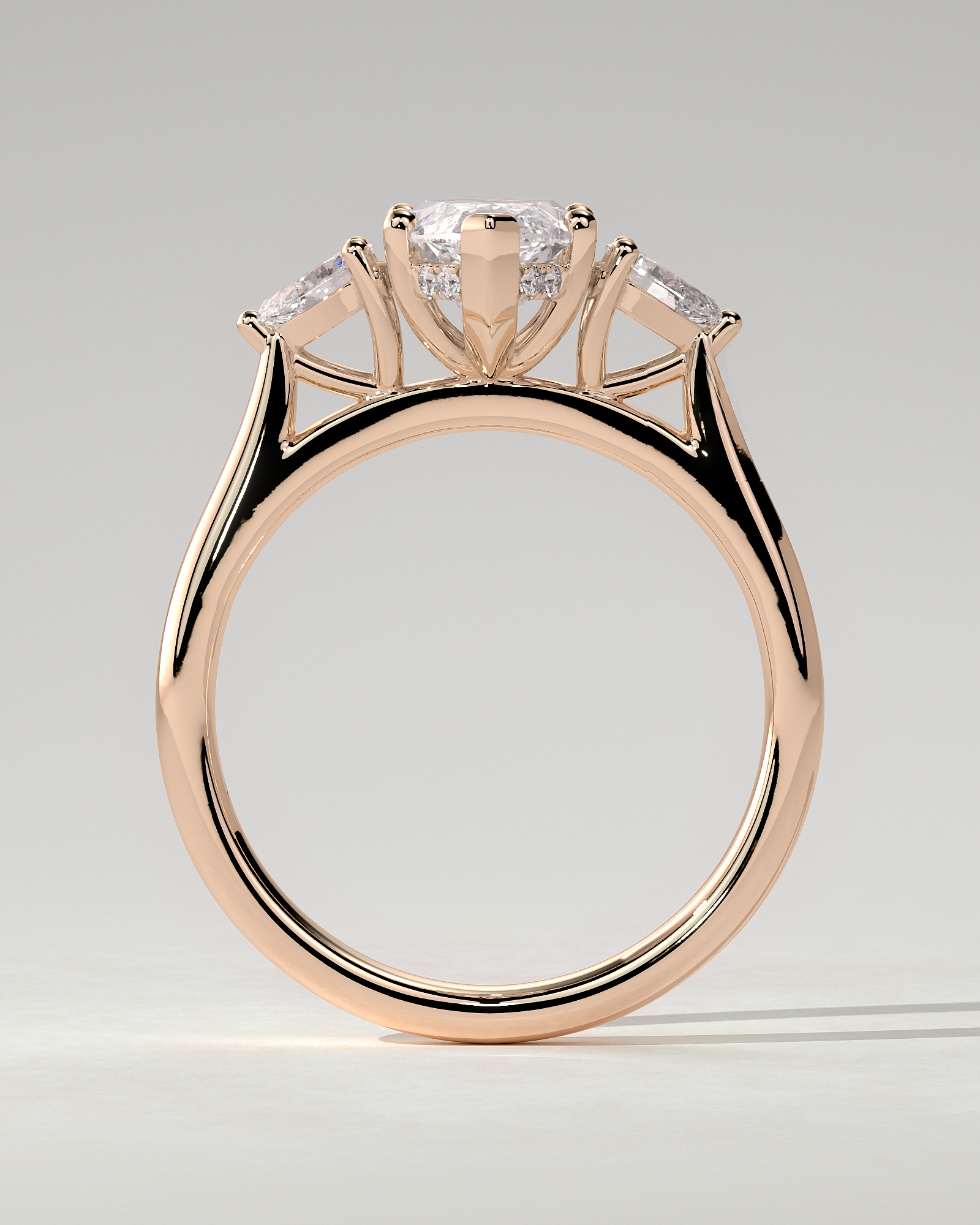 Hannah Trilogy Marquise Ring