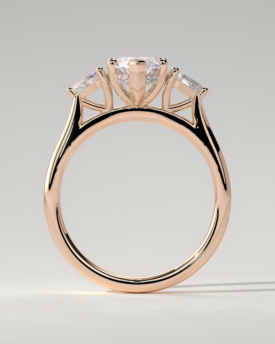 Hannah Trilogy Marquise Ring