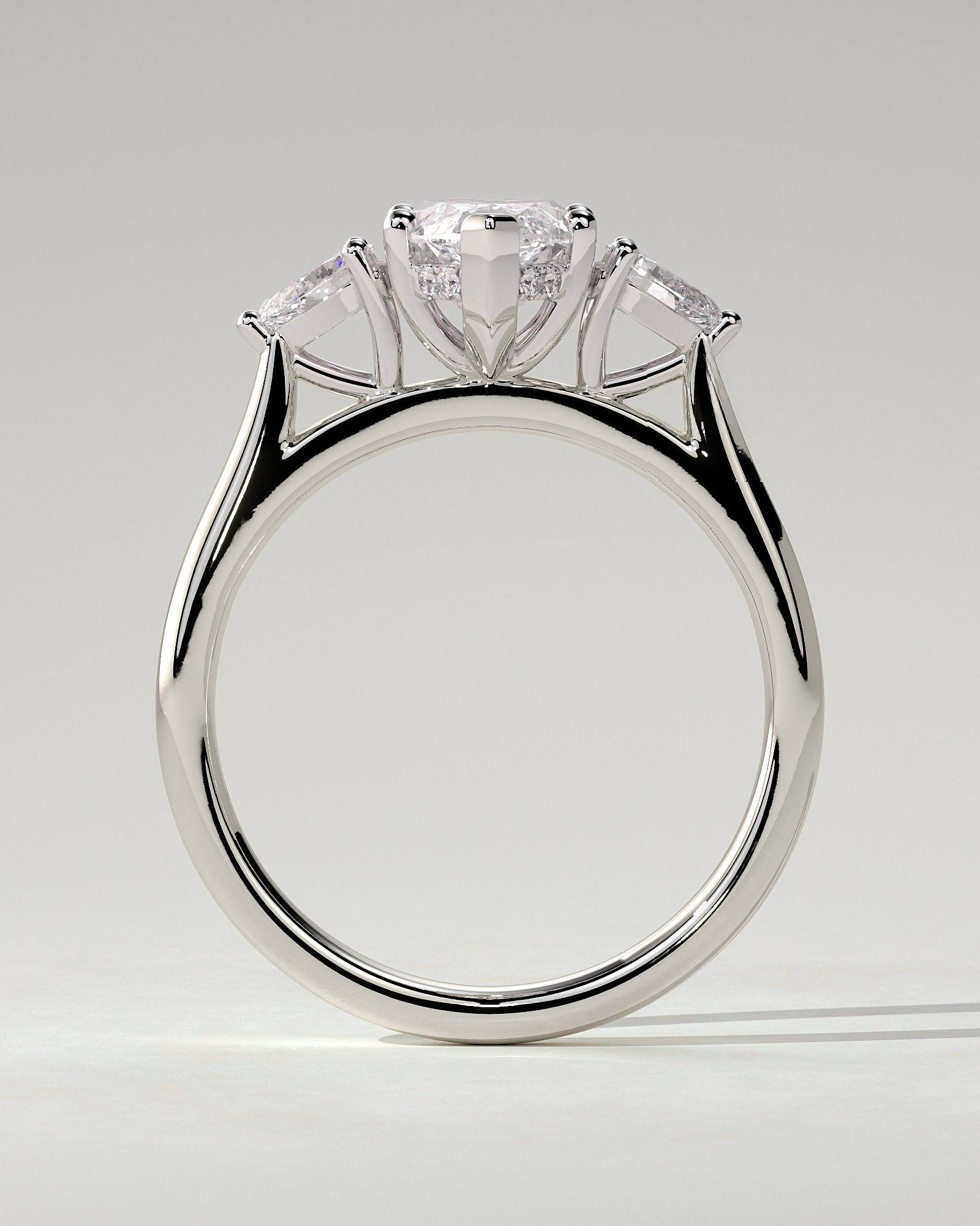 Hannah Trilogy Marquise Ring