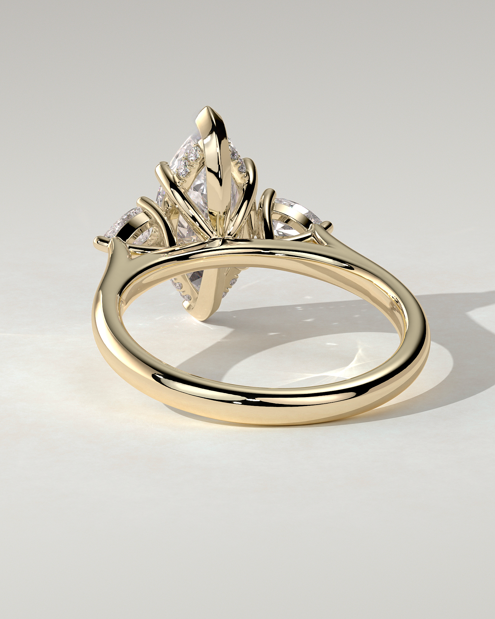 Hannah Trilogy Marquise Ring