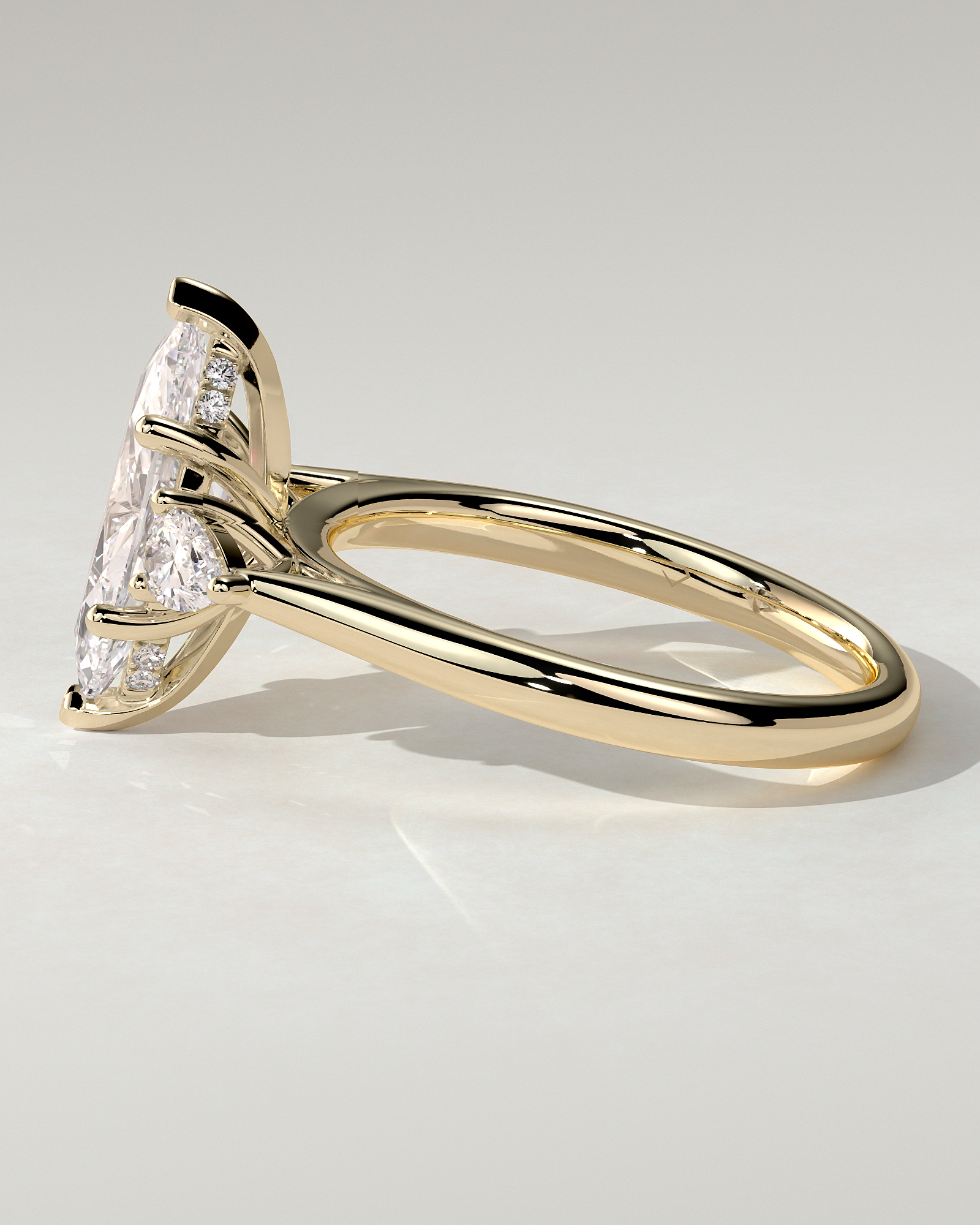 Hannah Trilogy Marquise Ring