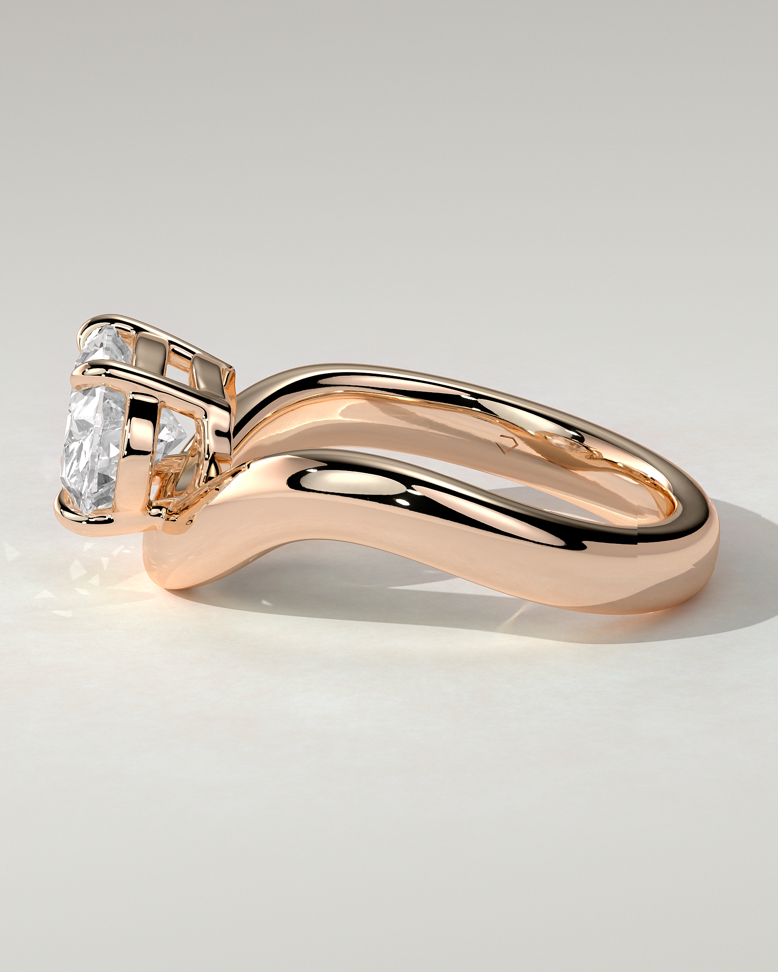 Hayley East-West Round Ring