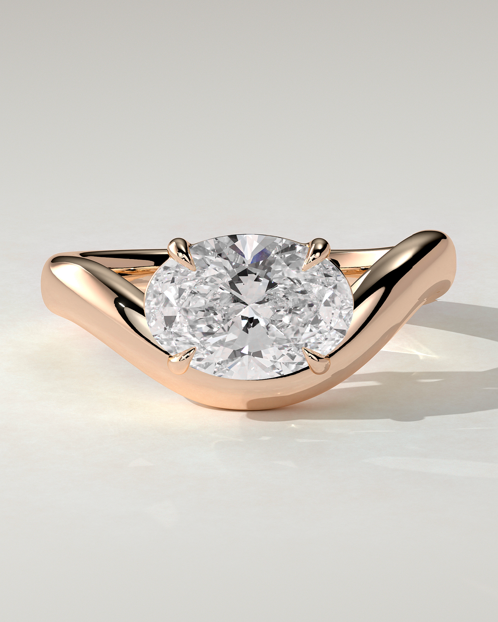 Hayley East-West Round Ring