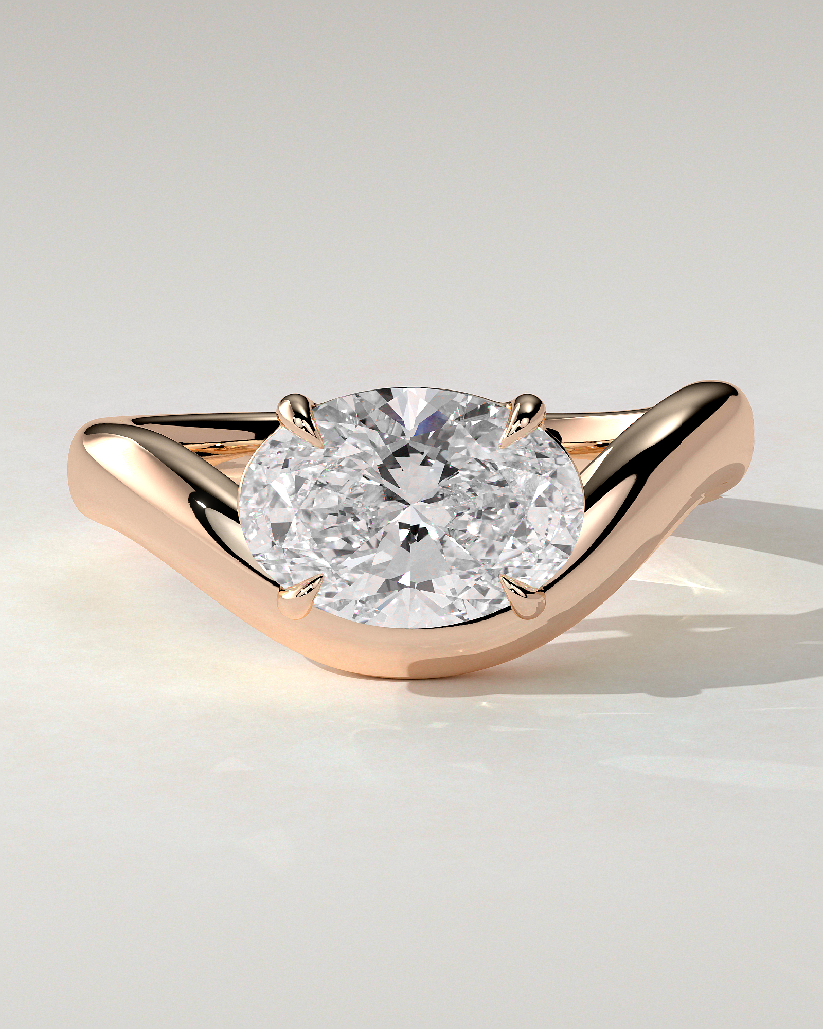 Hayley East-West Round Ring
