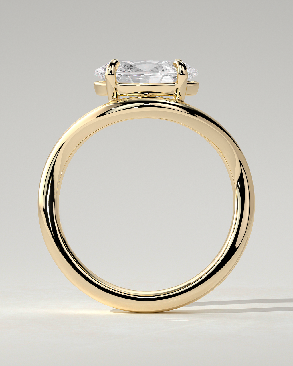Hayley East-West Round Ring