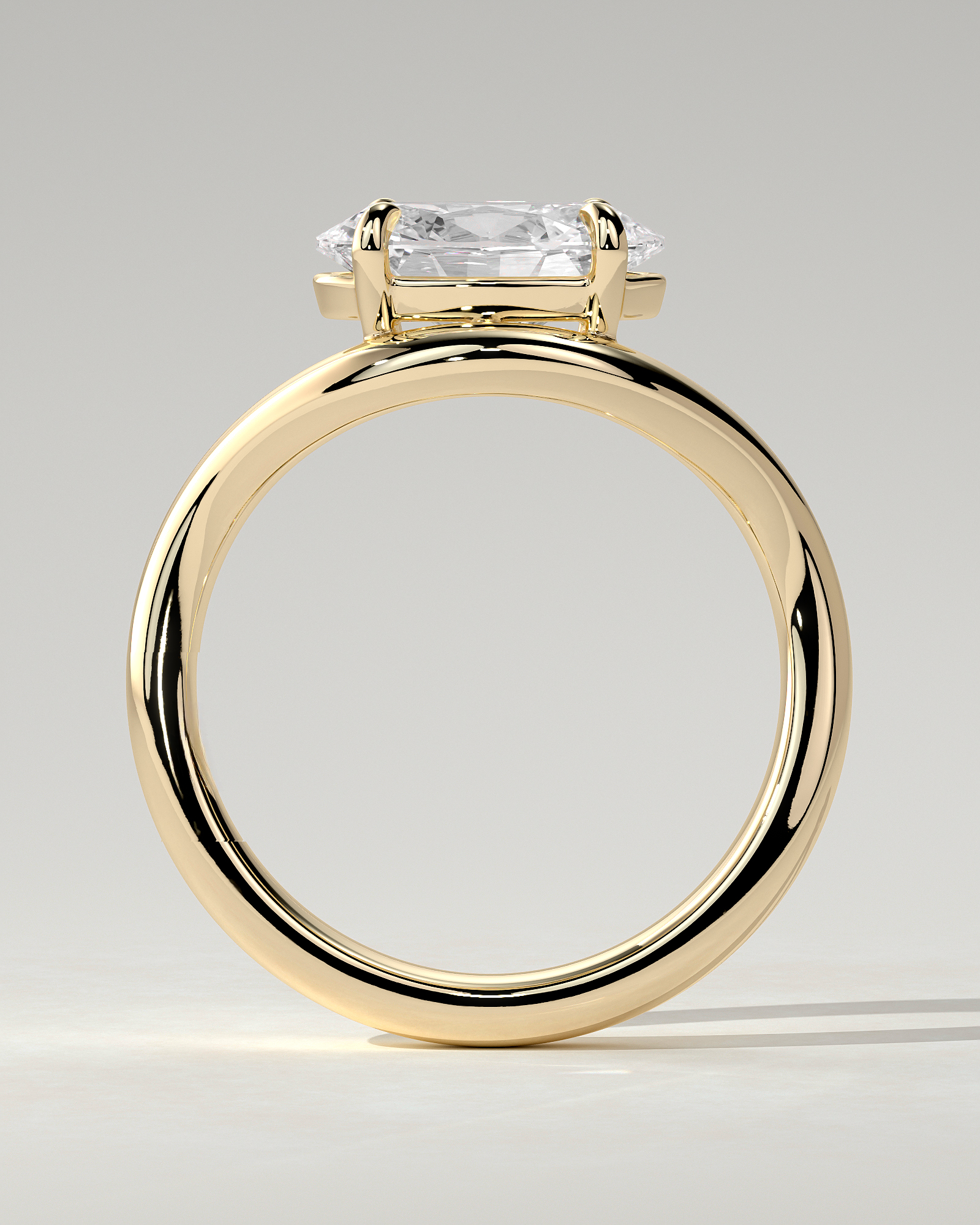Hayley East-West Round Ring