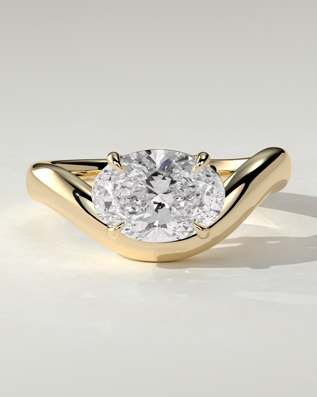 Hayley East-West Round Ring