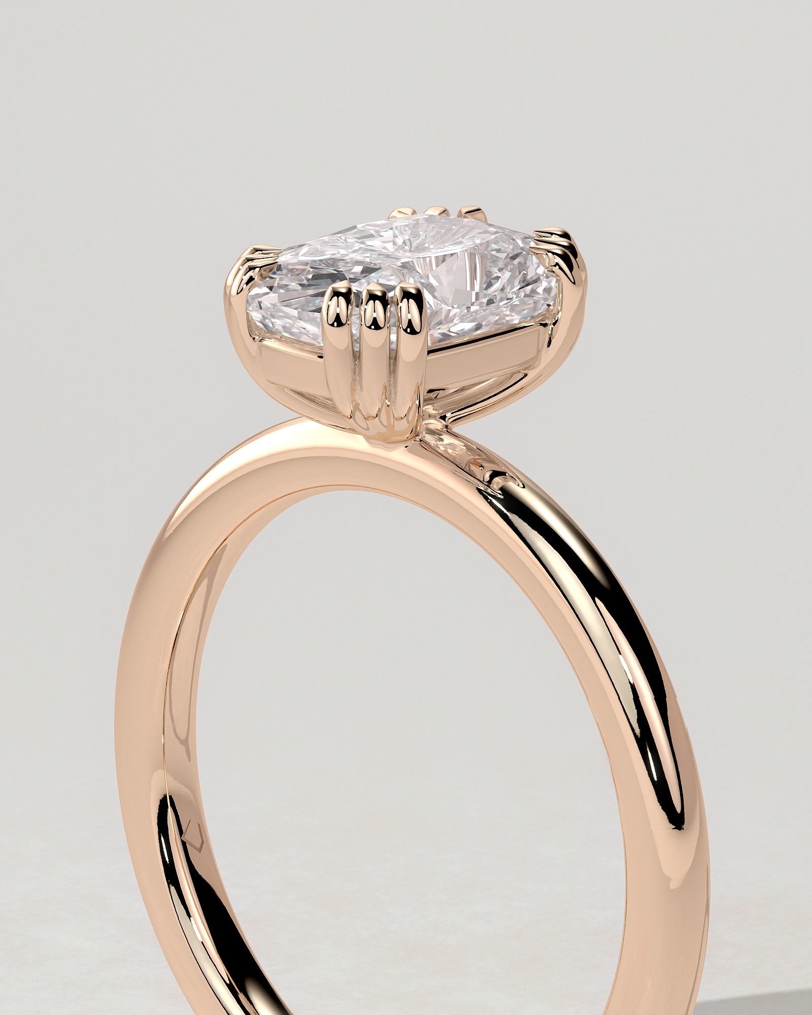 Helena Solitaire Cushion Ring