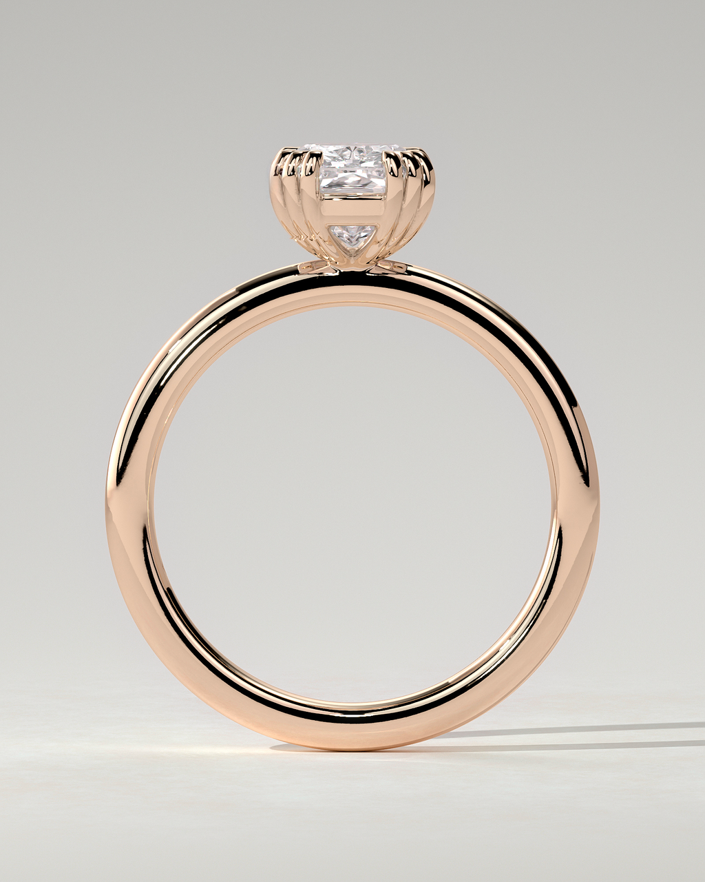 Helena Solitaire Cushion Ring