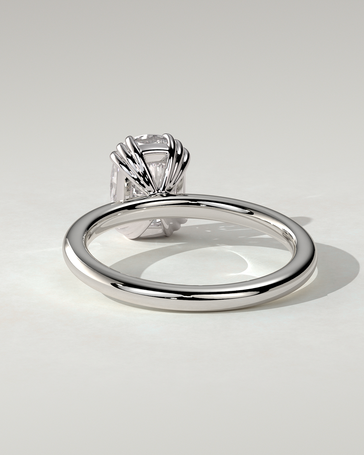 Helena Solitaire Cushion Ring