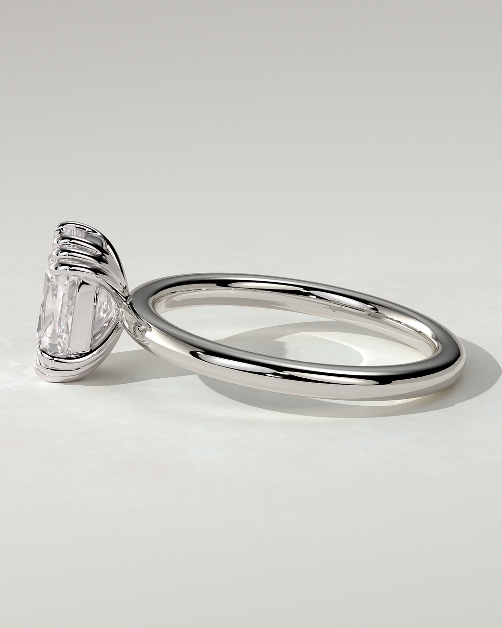 Helena Solitaire Cushion Ring