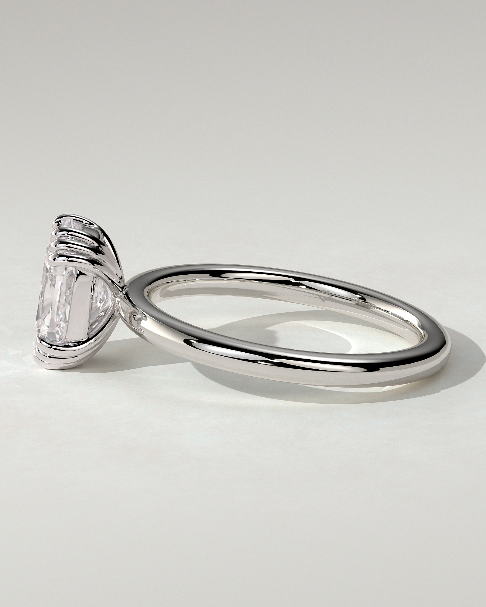 Helena Solitaire Cushion Ring