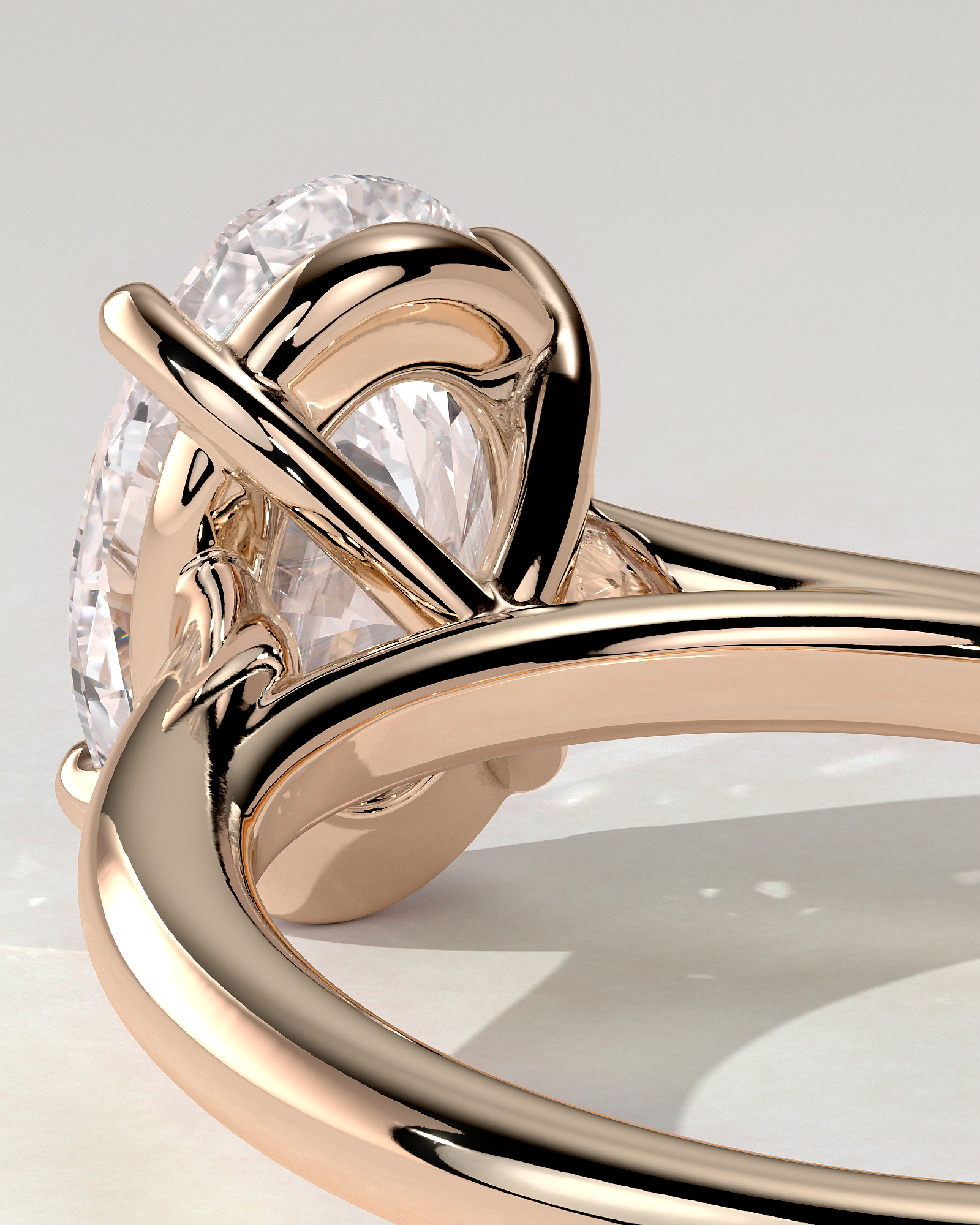 Hilary Solitaire Oval Ring