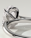 Hilary Solitaire Oval Ring