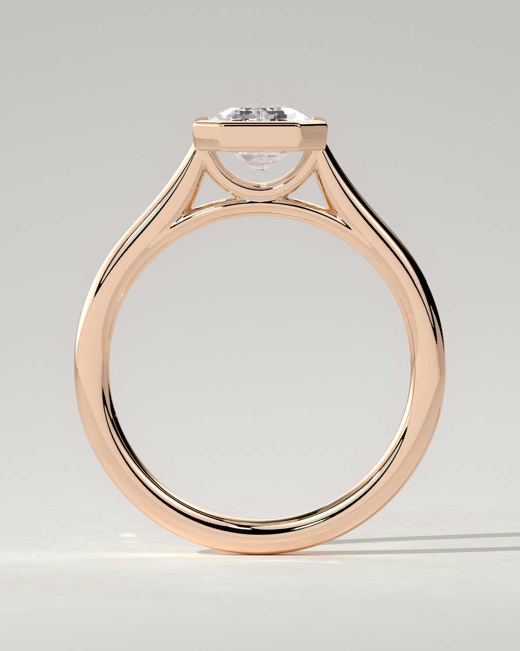 Imani Bezel Round Ring