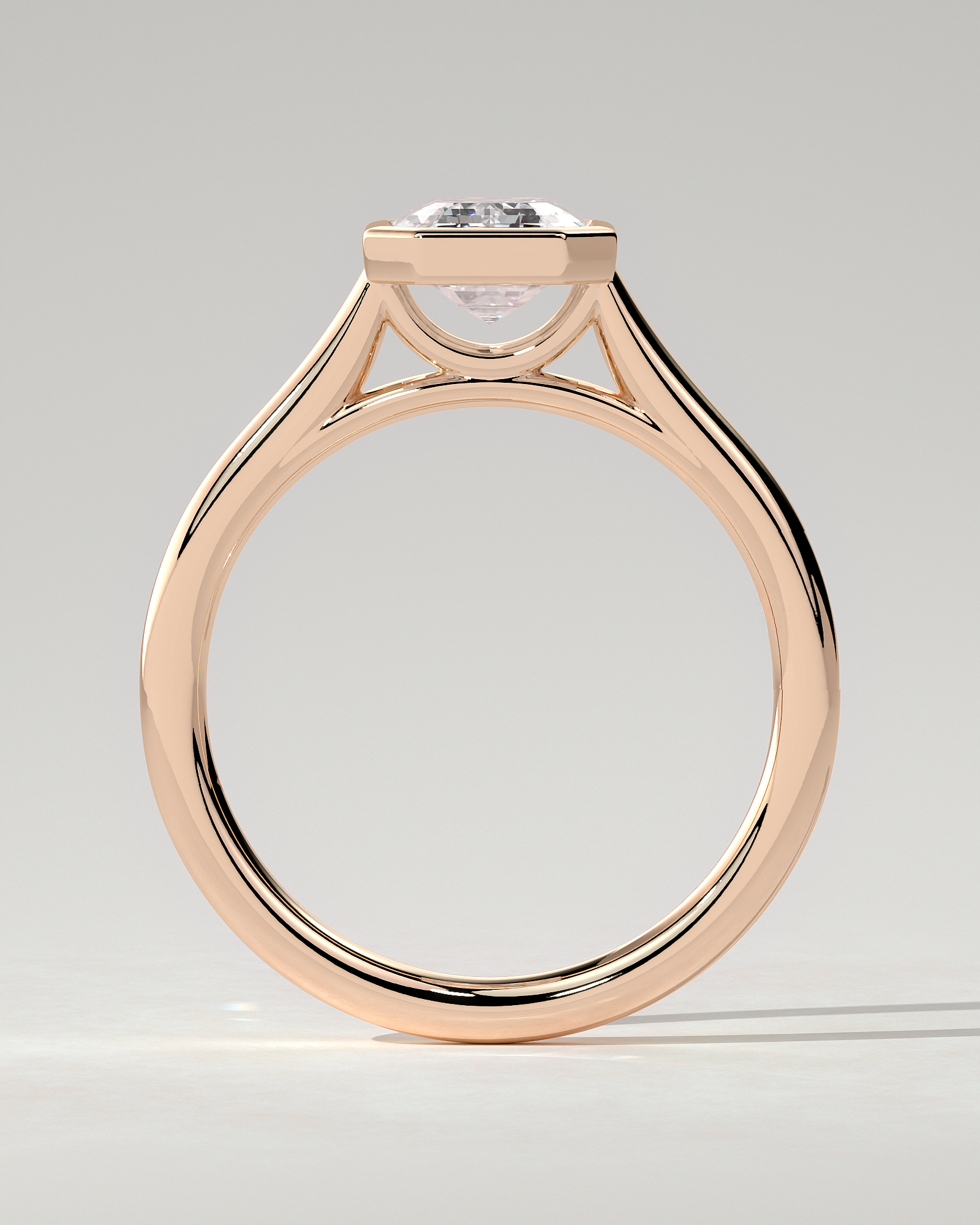 Imani Bezel Round Ring