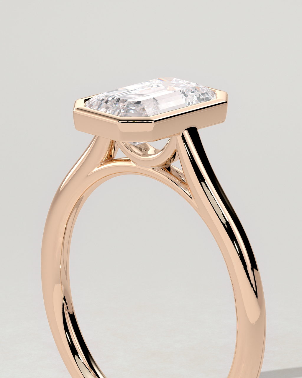 Imani Bezel Round Ring