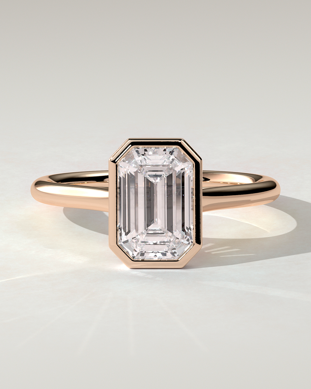 Imani Bezel Round Ring