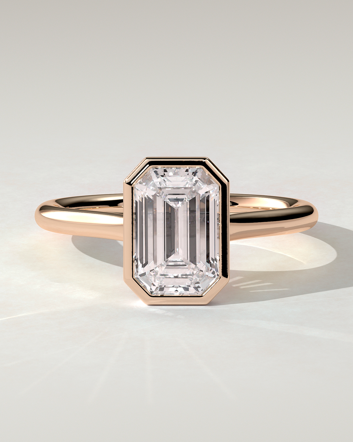 Imani Bezel Round Ring