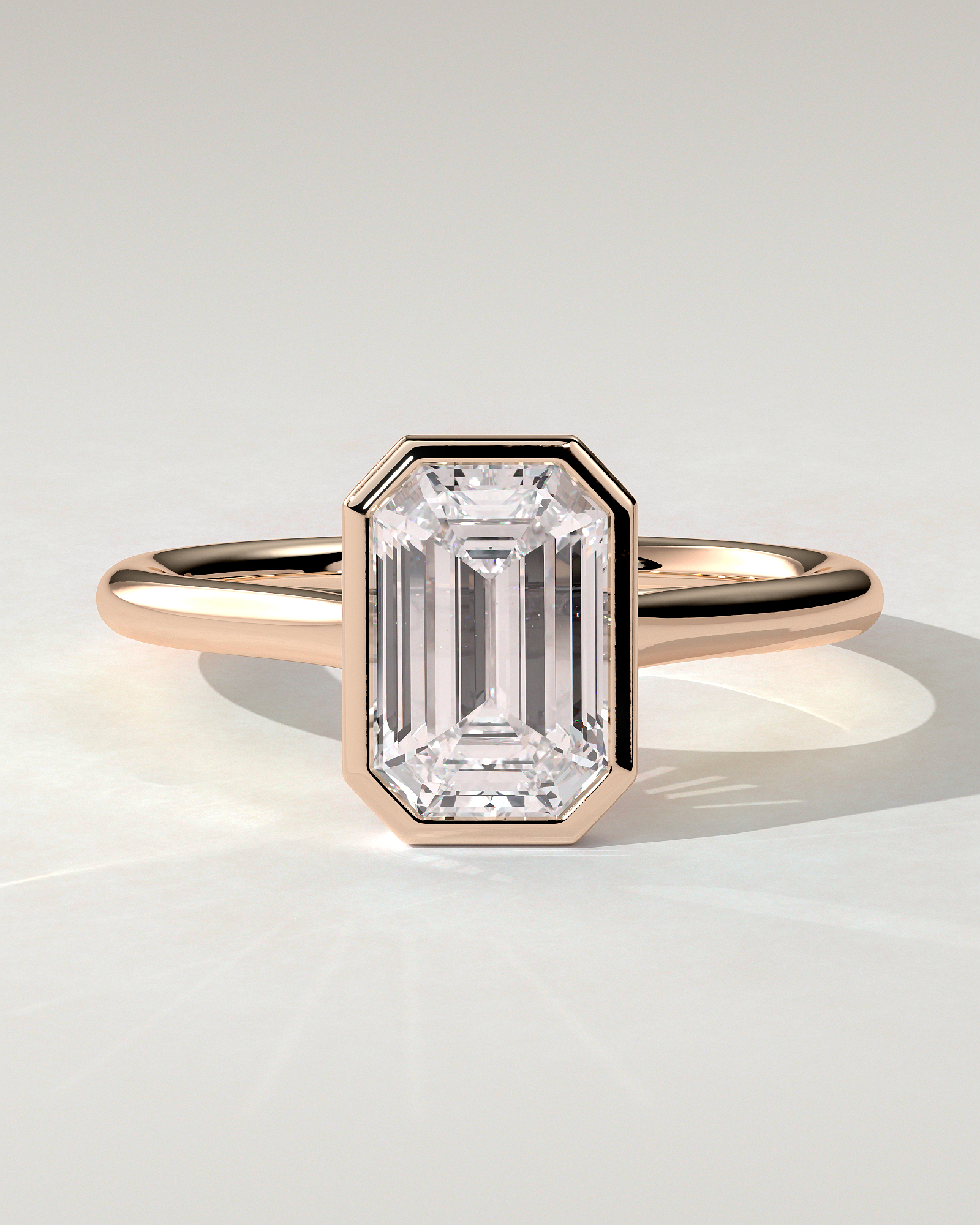 Imani Bezel Round Ring