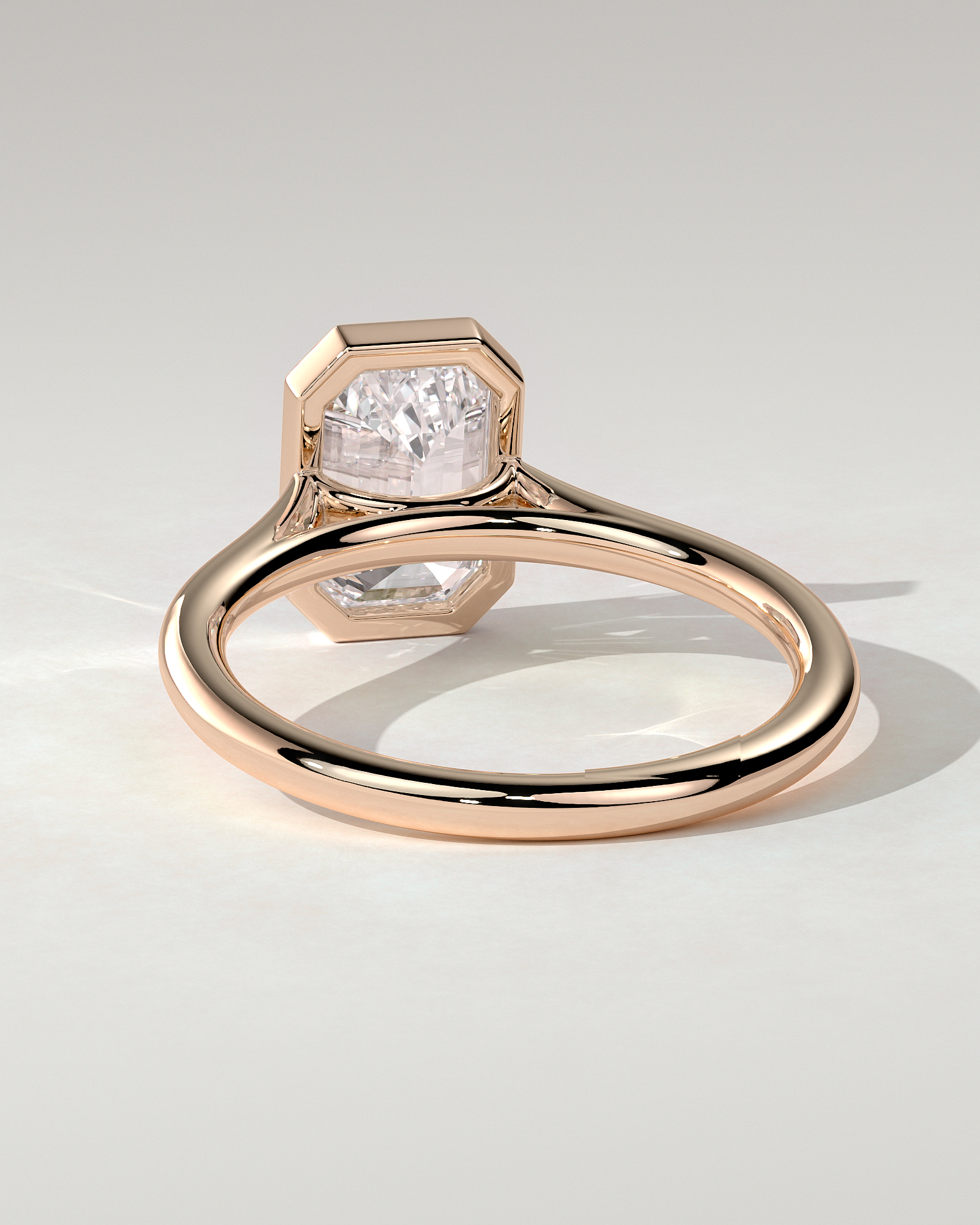 Imani Bezel Round Ring