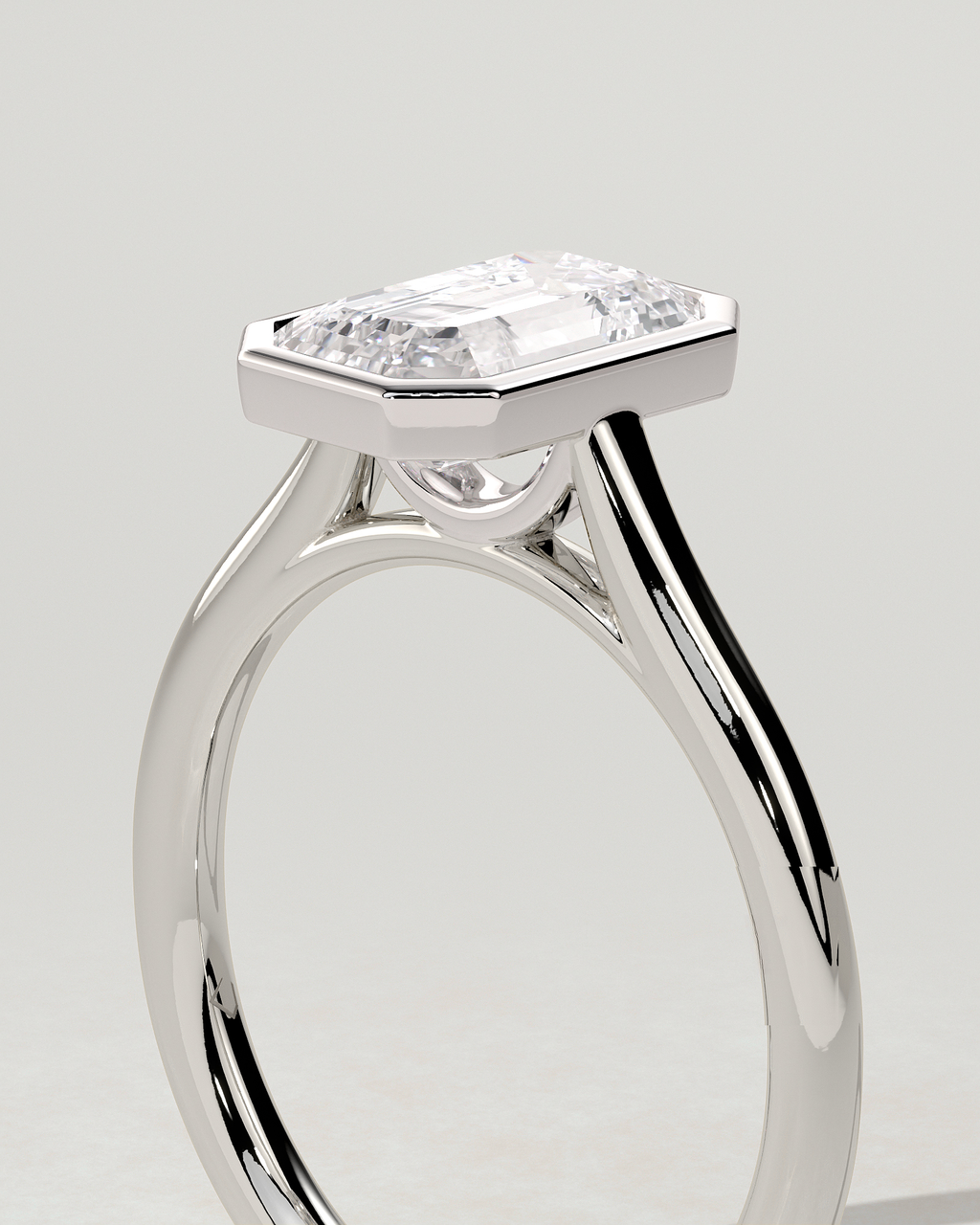 Imani Bezel Round Ring