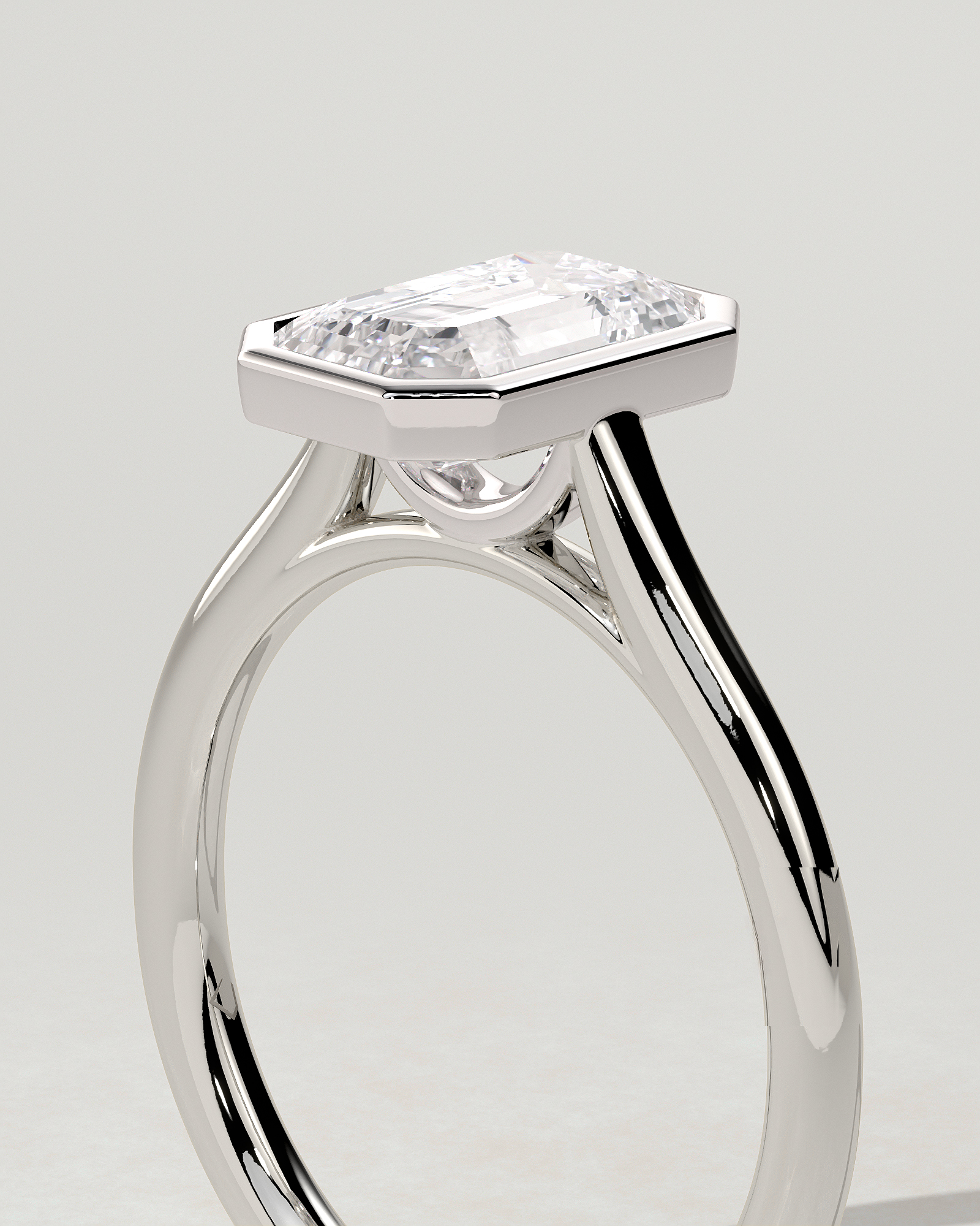 Imani Bezel Round Ring