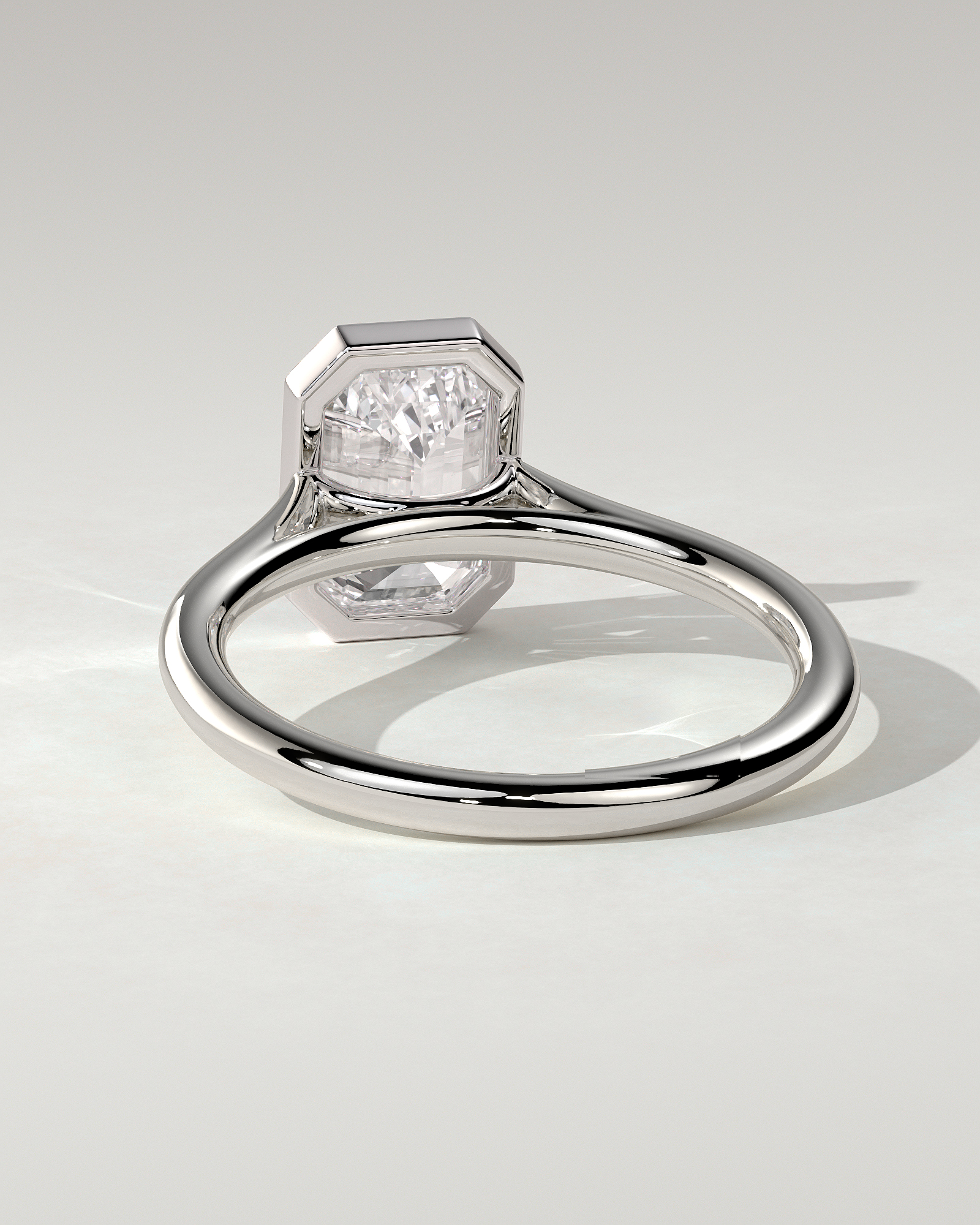 Imani Bezel Round Ring