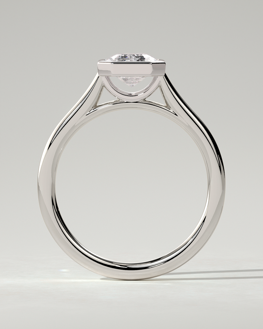 Imani Bezel Round Ring