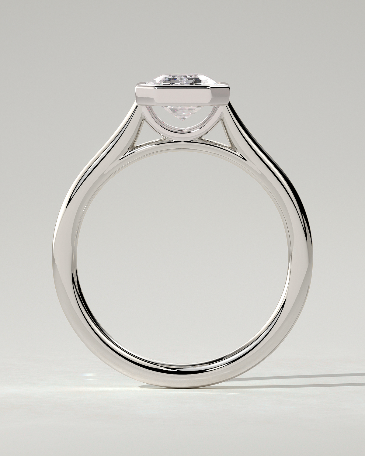 Imani Bezel Round Ring