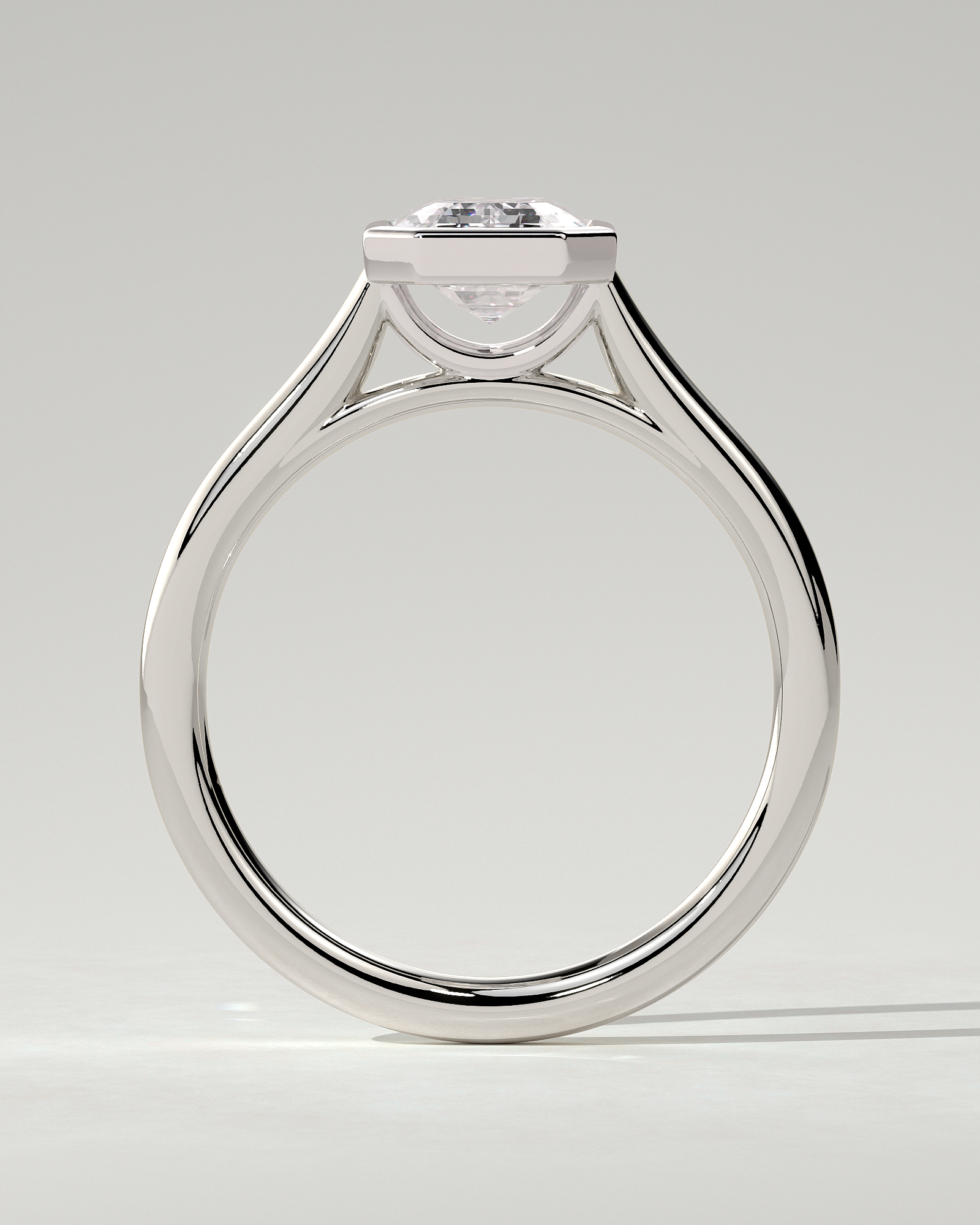 Imani Bezel Round Ring