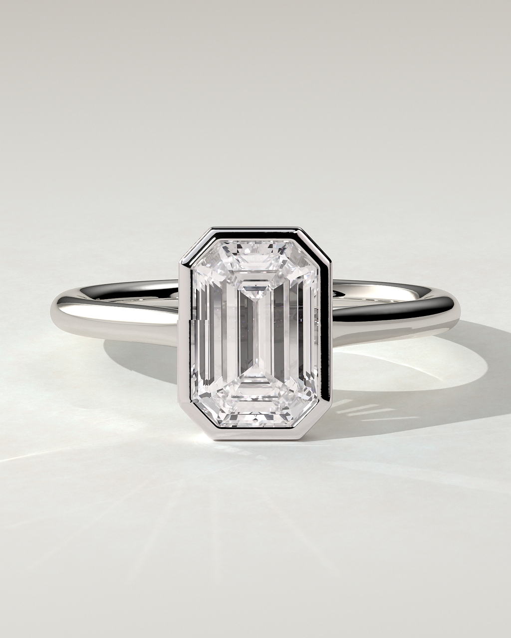 Imani Bezel Round Ring